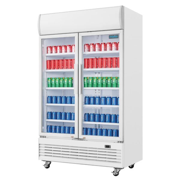 Polar G-Series Upright Display Cooler with Light Box 950Ltr - Image 3