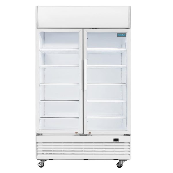 Polar G-Series Upright Display Cooler with Light Box 950Ltr - Image 4