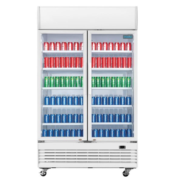 Polar G-Series Upright Display Cooler with Light Box 950Ltr - Image 5
