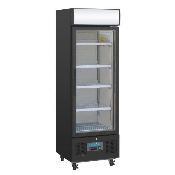 Polar G-Series Upright Display Fridge 218Ltr Black - Image 3