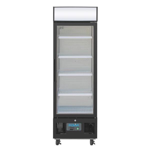 Polar G-Series Upright Display Fridge 218Ltr Black - Image 4