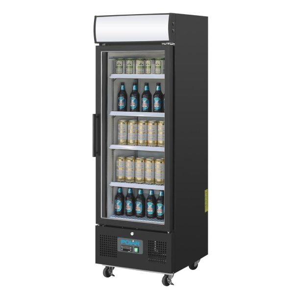Polar G-Series Upright Display Fridge 218Ltr Black - Image 5