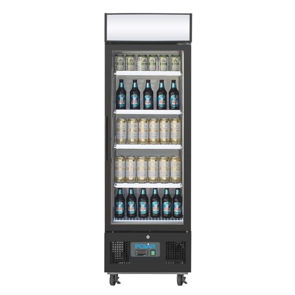 Polar G-Series Upright Display Fridge 218Ltr Black - Image 6