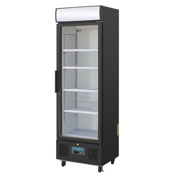 Polar G-Series Upright Display Fridge 368Ltr Black - Image 2
