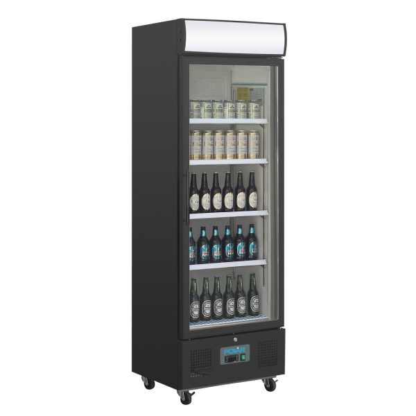 Polar G-Series Upright Display Fridge 368Ltr Black - Image 6