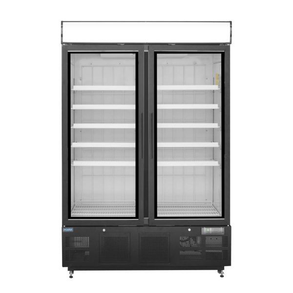 Polar G-Series Upright Display Freezer 920Ltr Black - Image 3