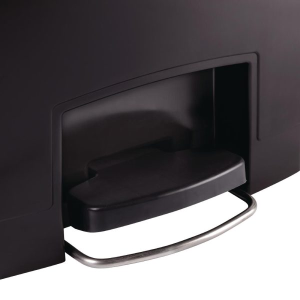 Rubbermaid Slim Jim Step on Front Pedal Black 68Ltr - Image 2
