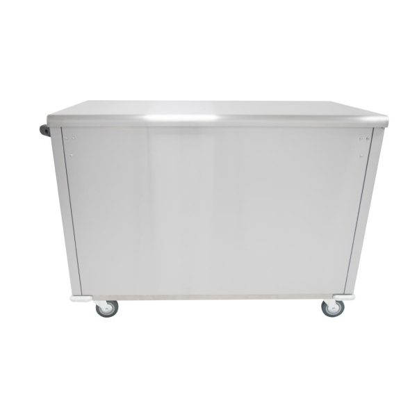 Parry Mobile Hot Cupboard with Flat Top MSF12 - Image 3