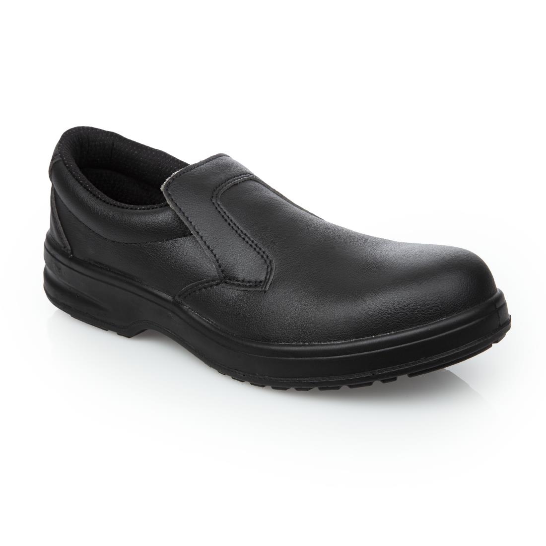 Slipbuster Lite Slip On Safety Shoes Black - Kirklands
