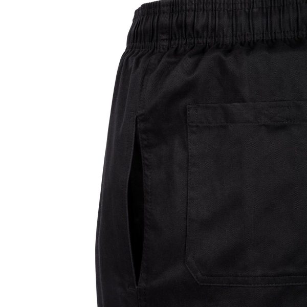 Chef Works Unisex Classic Fit Cargo Chefs Trousers Black - Image 6