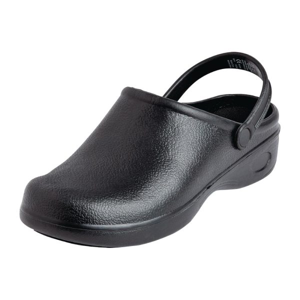 Nisbets Essentials Chefs Clog Black - Image 4