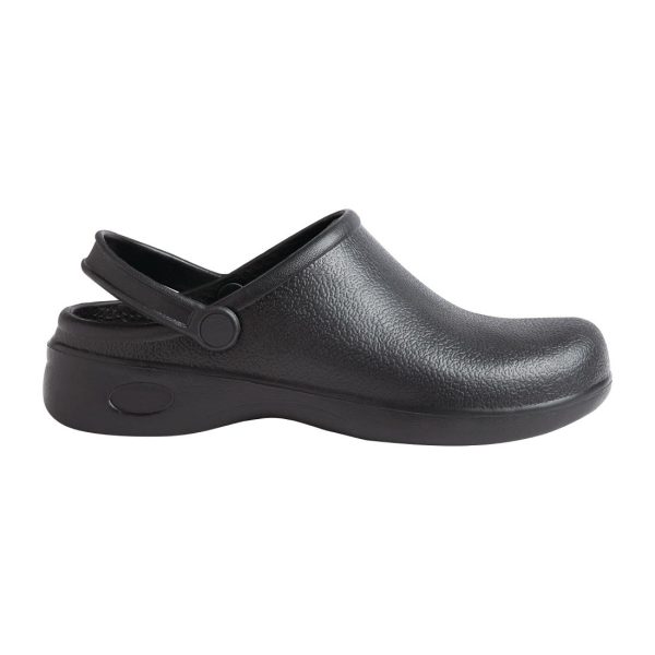 Nisbets Essentials Chefs Clog Black - Image 5