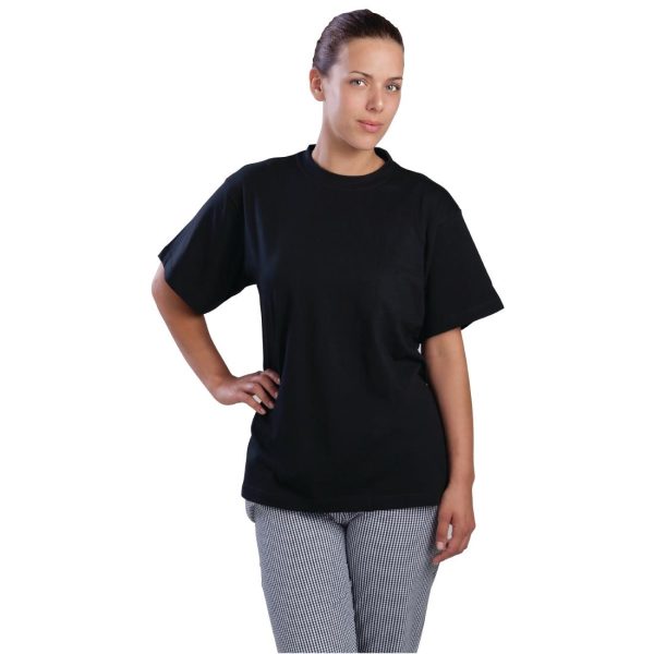 Nisbets Essentials T-Shirt Black XL (10 Pack) - Image 4