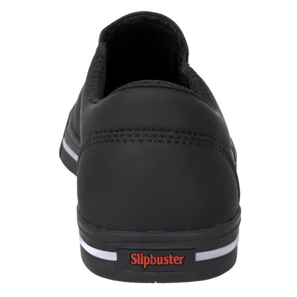 Slipbuster Recycled Microfibre Slip-on Shoe Matte Black - Image 5
