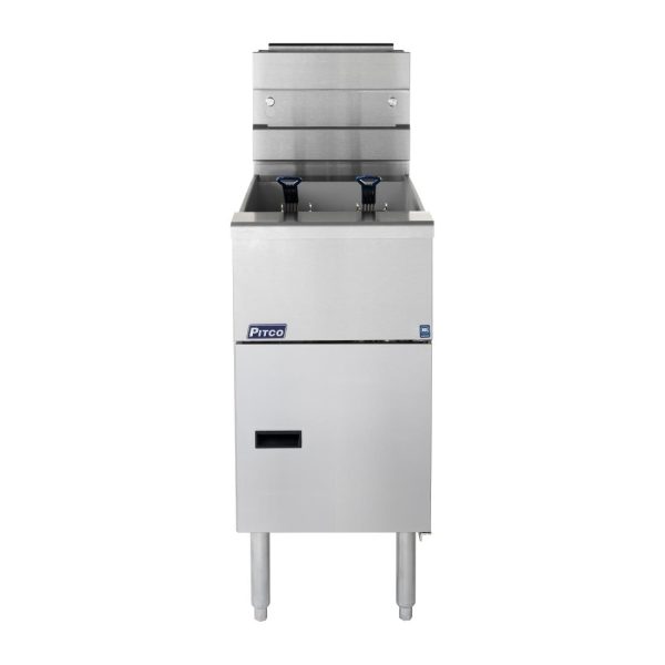 Pitco Twin Basket Single Tank Gas Fryer SG14S - Image 3