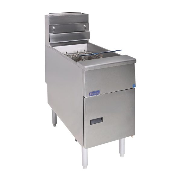 Pitco Twin Basket Single Tank Gas Fryer SG14S - Image 8