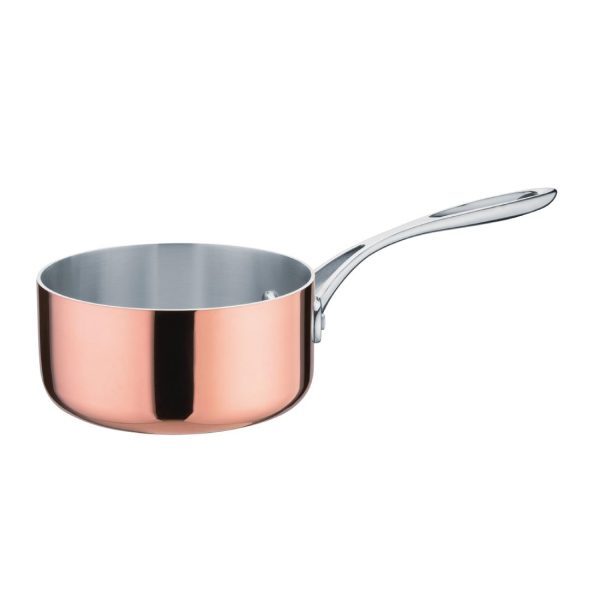 Vogue Cook Like A Pro 3-Piece Tri-Wall Copper Cookware Set - Image 4