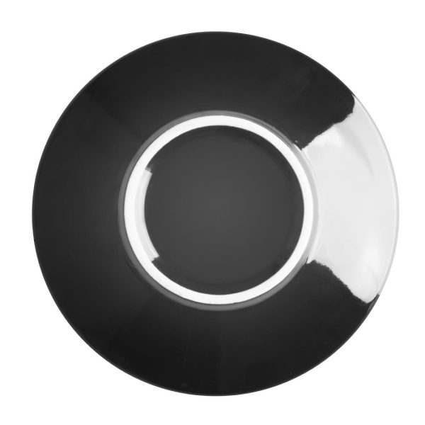 Olympia Cafe Espresso Saucer Black (Pack of 12) - Image 4