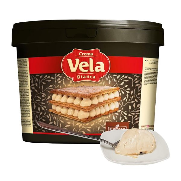 JM Posner Vela White Chocolate Hazelnut Spread 6kg - Image 2