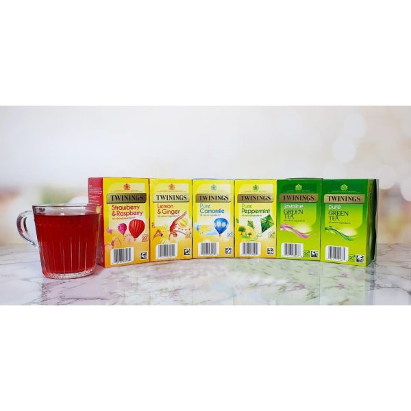 Twinings Infusions & Green Tea Variety Pack Enveloped Tea Bags (Pack of 120) - Image 2