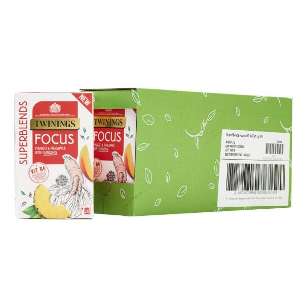 Twinings Superblends Focus Tea Bags (Pack of 80) - Image 3