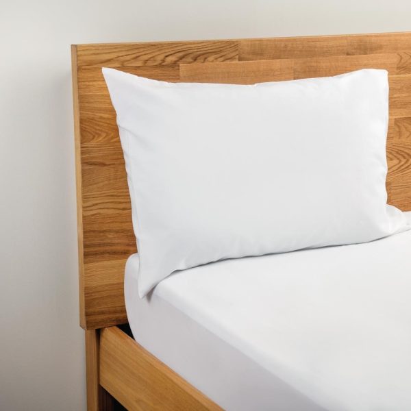 Mitre Essentials Spectrum Housewife Pillowcase White - Image 2