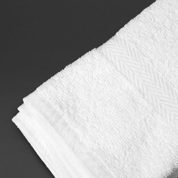 Mitre Essentials Carnival Hand Towel White - Image 2