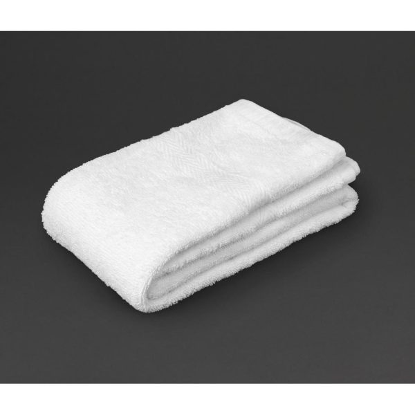 Mitre Essentials Carnival Hand Towel White - Image 3