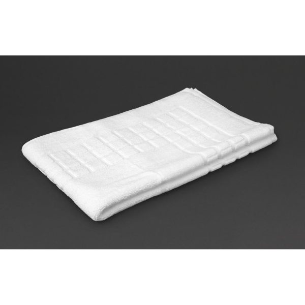 Mitre Luxury Savanna Bath Mat White - Image 4