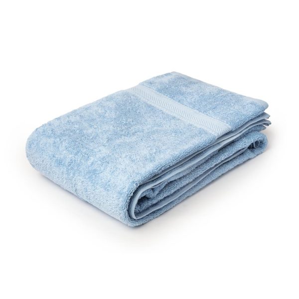 Mitre Essentials Nova Bath Sheet Blue - Image 2