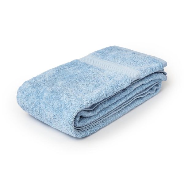 Mitre Essentials Nova Bath Towel Blue - Image 2