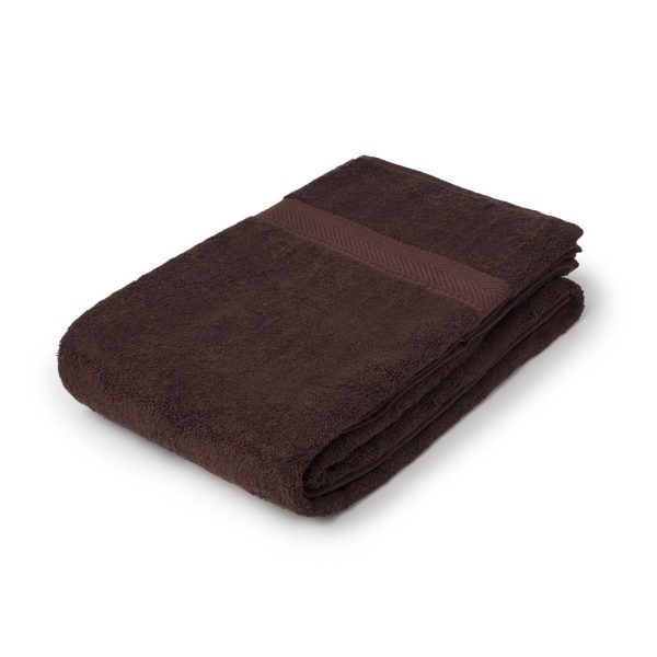 Mitre Essentials Nova Bath Sheet Chocolate - Image 2