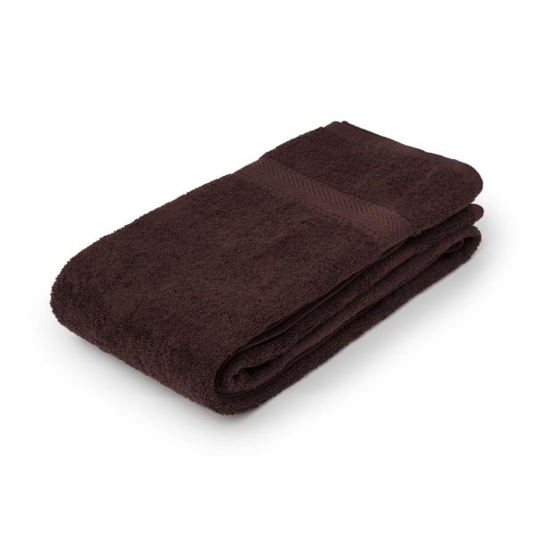 Mitre Essentials Nova Bath Towel Chocolate - Image 2