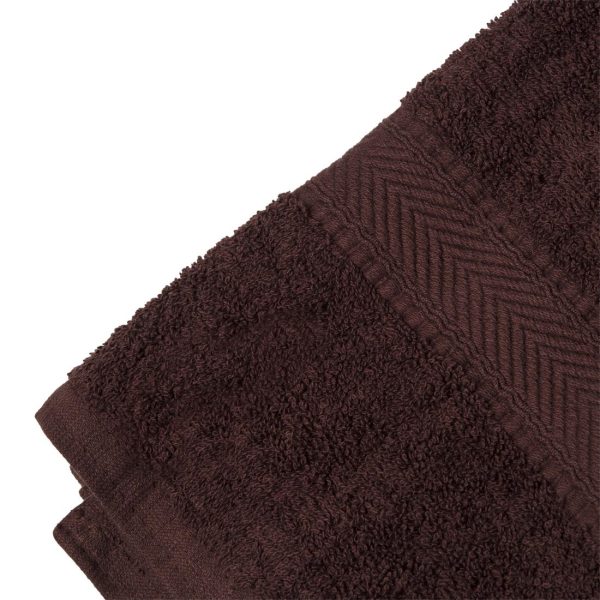 Mitre Essentials Nova Bath Towel Chocolate - Image 3