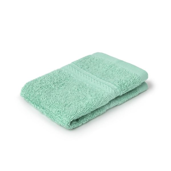 Mitre Essentials Nova Face Cloth Mint (Pack of 10) - Image 2