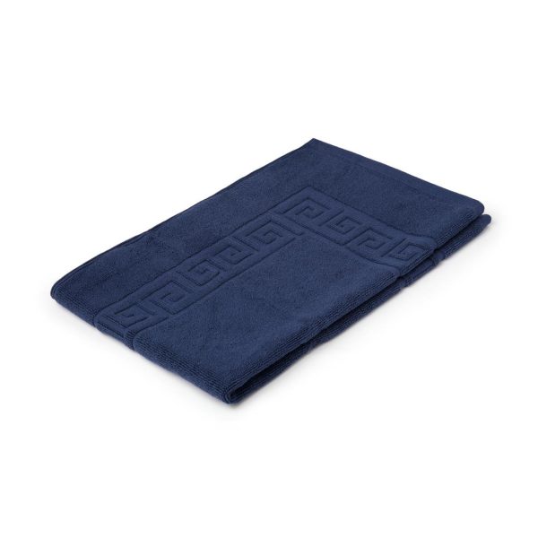 Mitre Essentials Nova Bath Mat Navy - Image 3