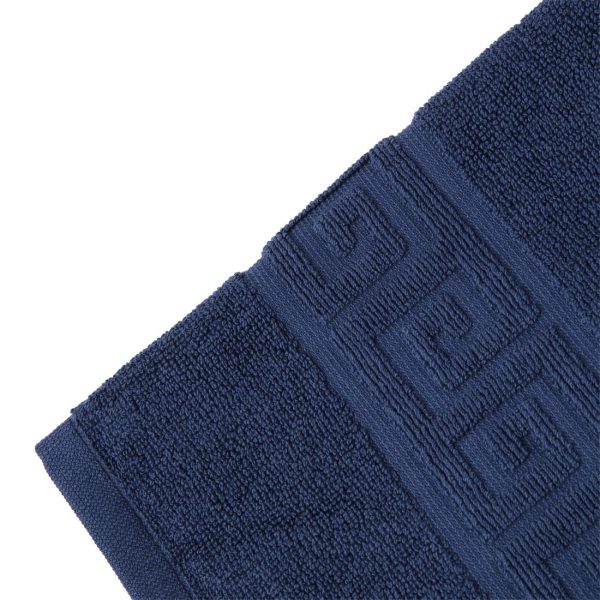Mitre Essentials Nova Bath Mat Navy - Image 4