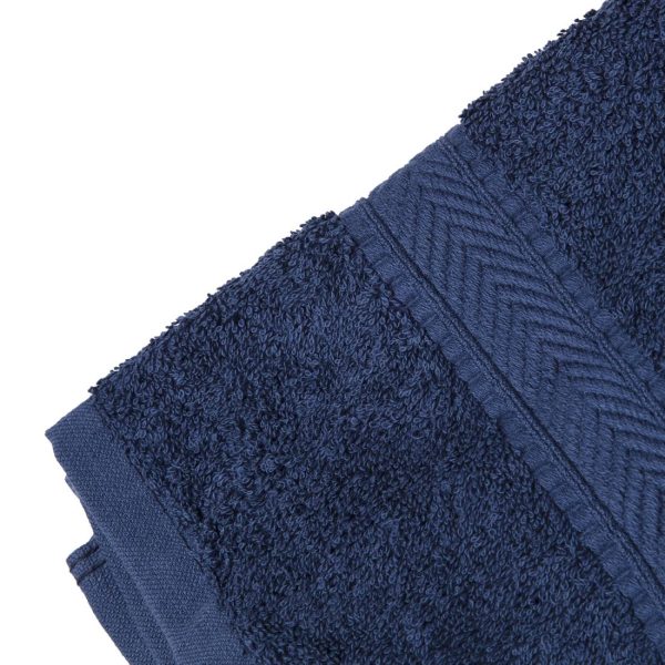 Mitre Essentials Nova Hand Towel Navy - Image 3