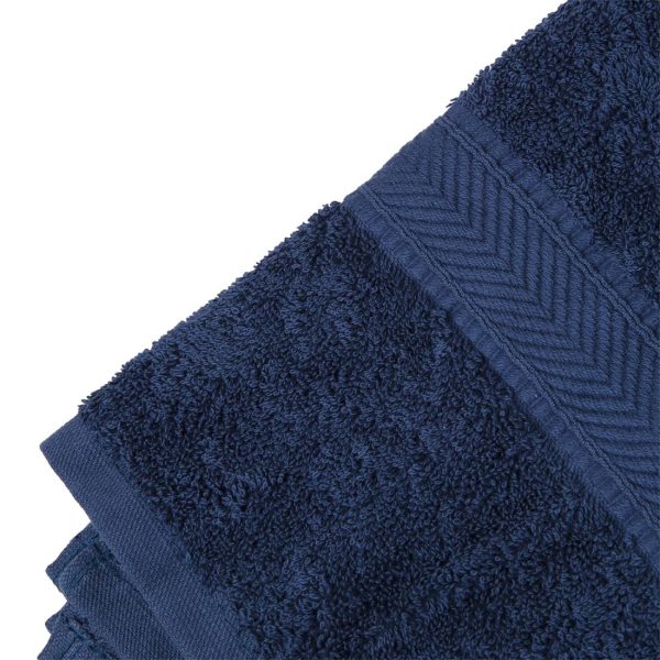 Mitre Essentials Nova Bath Towel Navy - Image 3