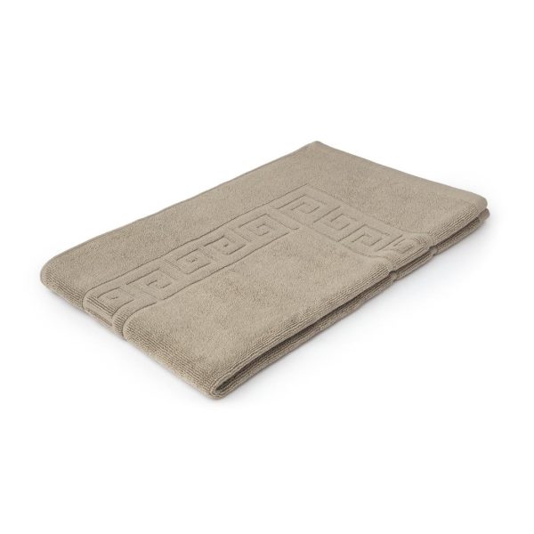 Mitre Essentials Nova Bath Mat Sand - Image 3