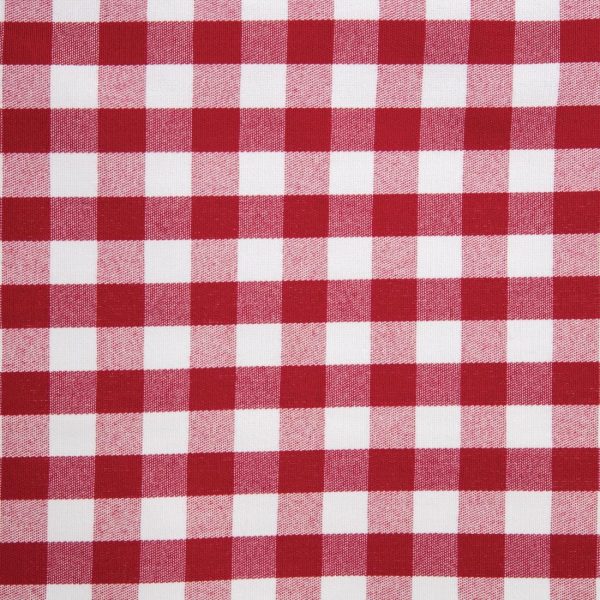 Mitre Comfort Gingham Tablecloth Red 1320 x 1320mm - Image 4