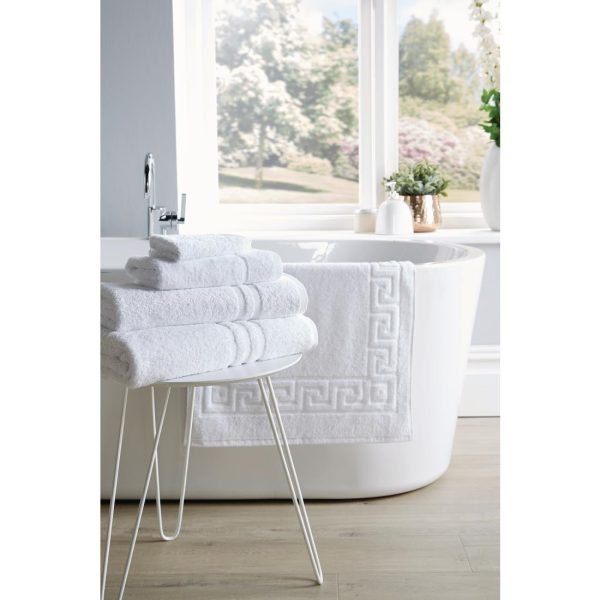 Eco Towel - White Bath Sheet - 100x150cm - Image 2