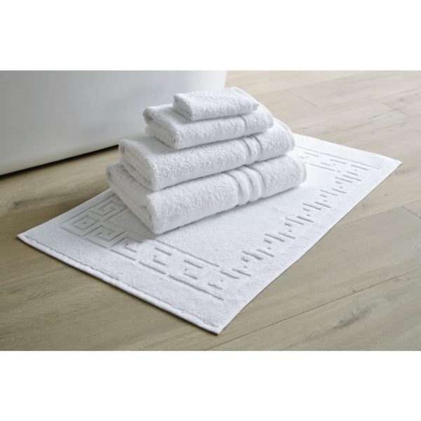 Eco Towel - White Bath Sheet - 100x150cm - Image 5