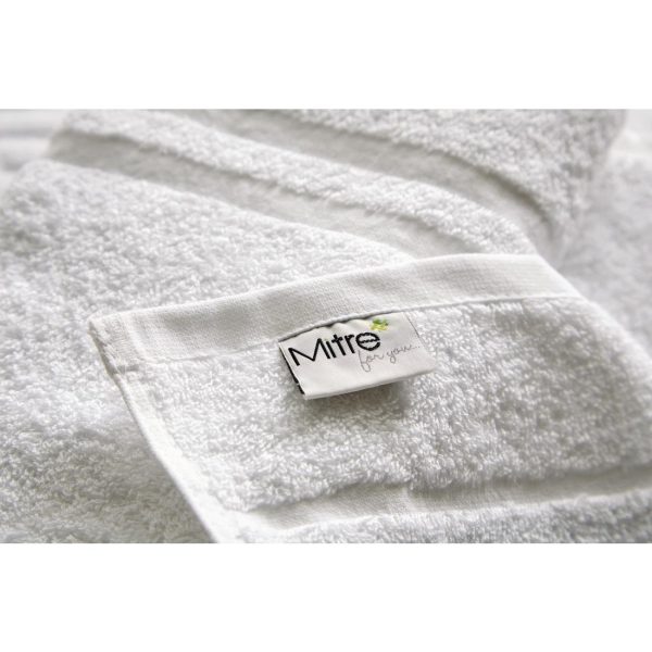Eco Towel - White Bath Sheet - 100x150cm - Image 6