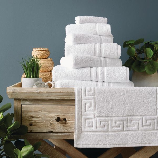 Eco Towel - White Bath Sheet - 100x150cm - Image 7