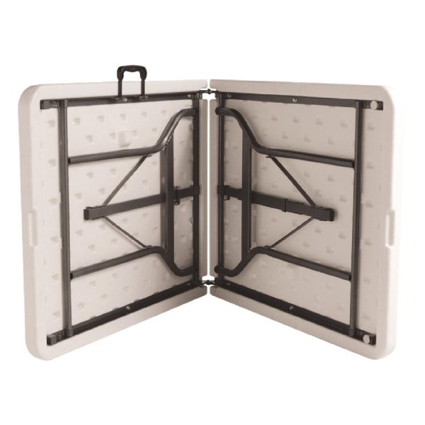 Special Offer Bolero PE Centre Folding Table 6ft with Six Folding Chairs - Image 4