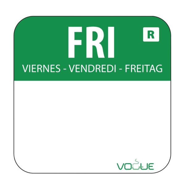 Special Offer - Vogue Days Of The Week Labels & Dispenser - Image 7