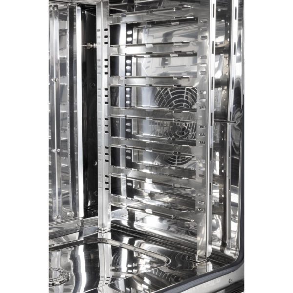 Buffalo Freestanding Smart Touchscreen Combi Oven 7 x GN 1/1 with Installation Kit - Image 5