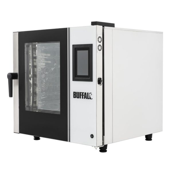 Buffalo Freestanding Smart Touchscreen Combi Oven 7 x GN 1/1 with Installation Kit - Image 8