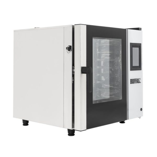 Buffalo Freestanding Smart Touchscreen Combi Oven 7 x GN 1/1 with Installation Kit - Image 9